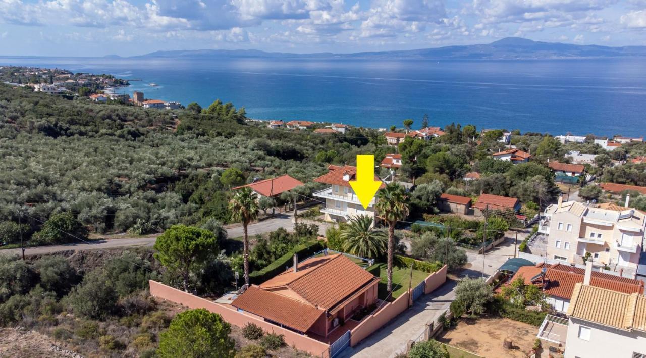 Cozy Small Smart Villa With Private Pool Mikri Mantineia Kalamata Dış mekan fotoğraf
